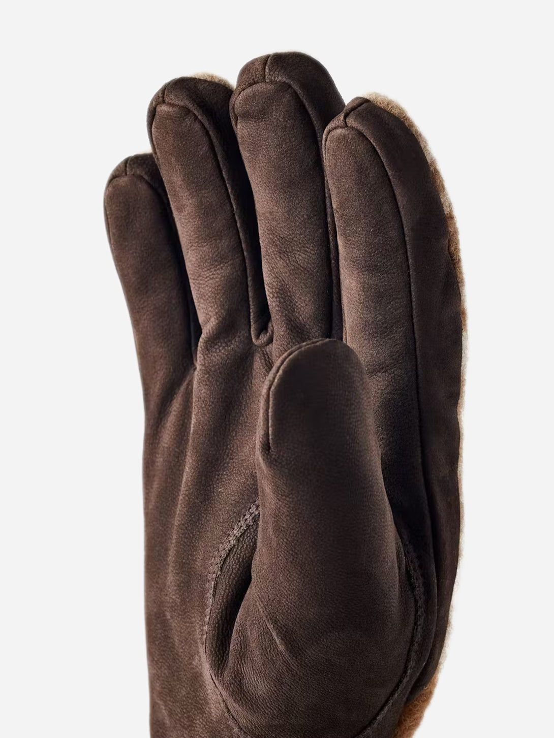 Beige Multi Hestra Winter Gloves 