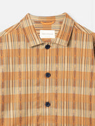 Burnt Orange/Multi Bisset Jacket Mens Button Jacket Far Afield