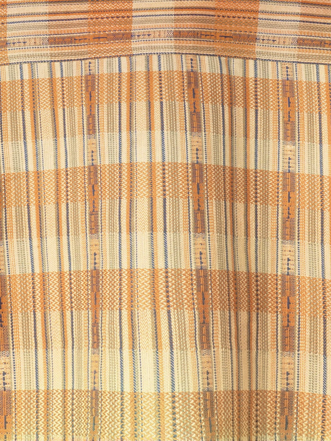 Burnt Orange/Multi Bisset Jacket Mens Button Jacket Far Afield
