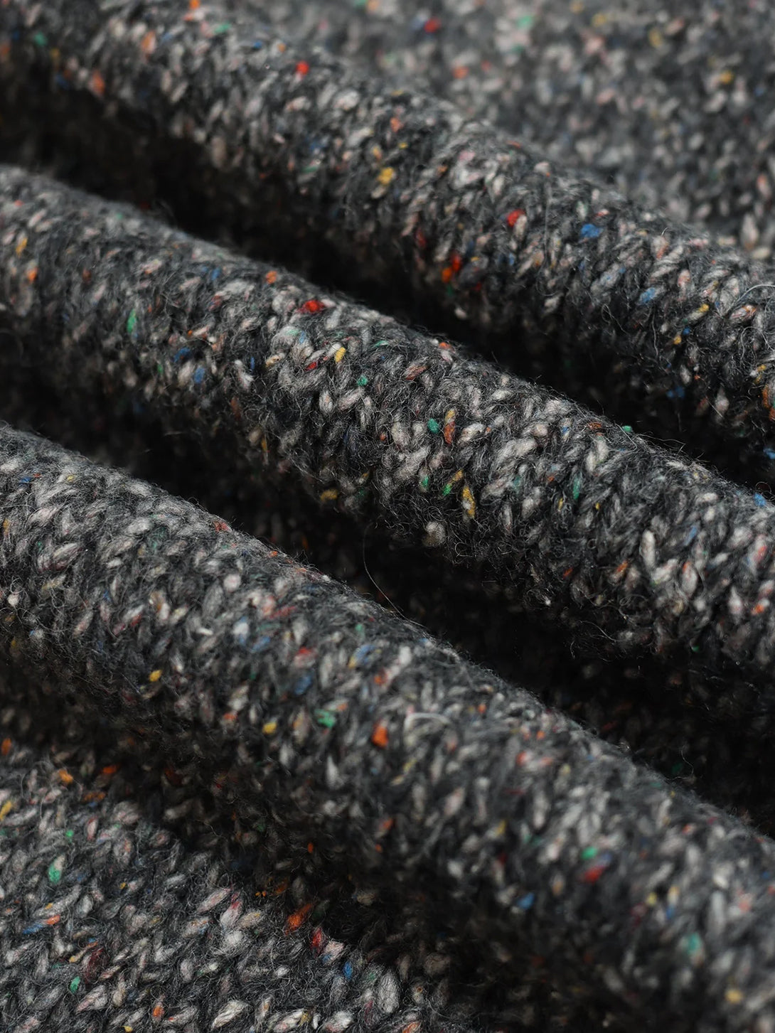 Multi Fleck Bayer Roll Neck Mens High Neck Wool Sweater Pullover Far Afield 