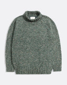 Multi Fleck Bayer Roll Neck Mens High Neck Wool Sweater Pullover Far Afield 