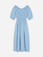 Soft Sky Amaryllis Dress Womens Blue Long Dress New Society 