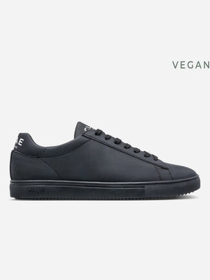 Triple Black Apple Bradley Clae Vegan Leather Sneakers
