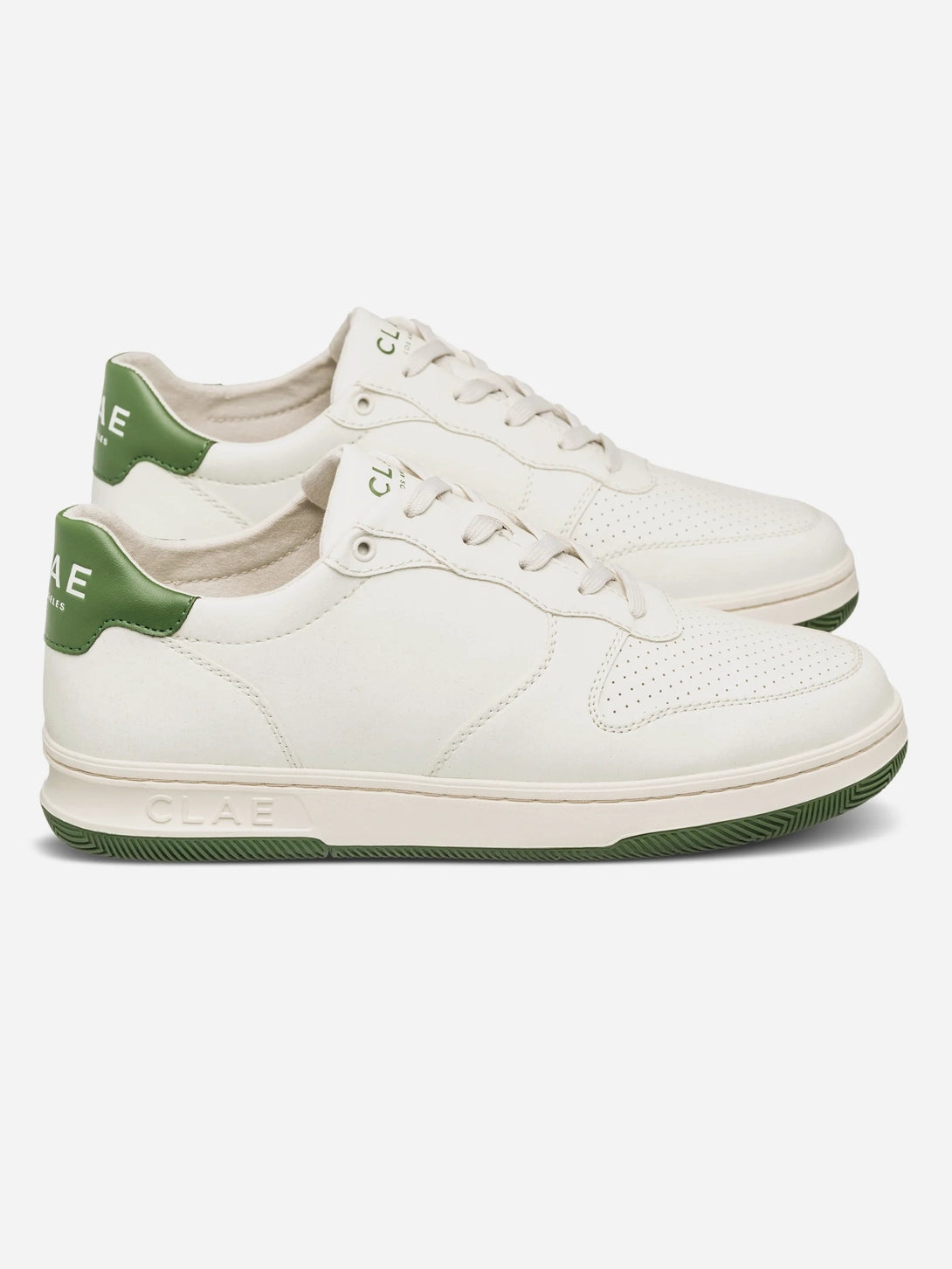 Off White Clae Apple Vegan Leather Mens Sneakers