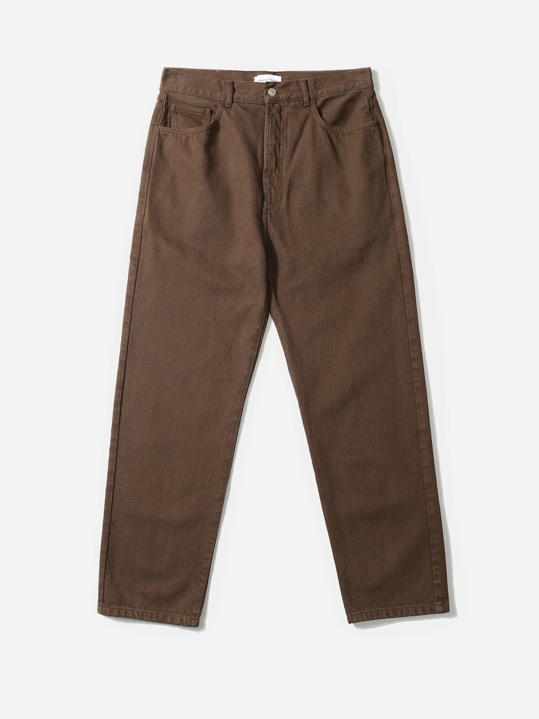 Plain Chocolate Avail Pant Mens Edmmond Studios Brown Trouser Pants 