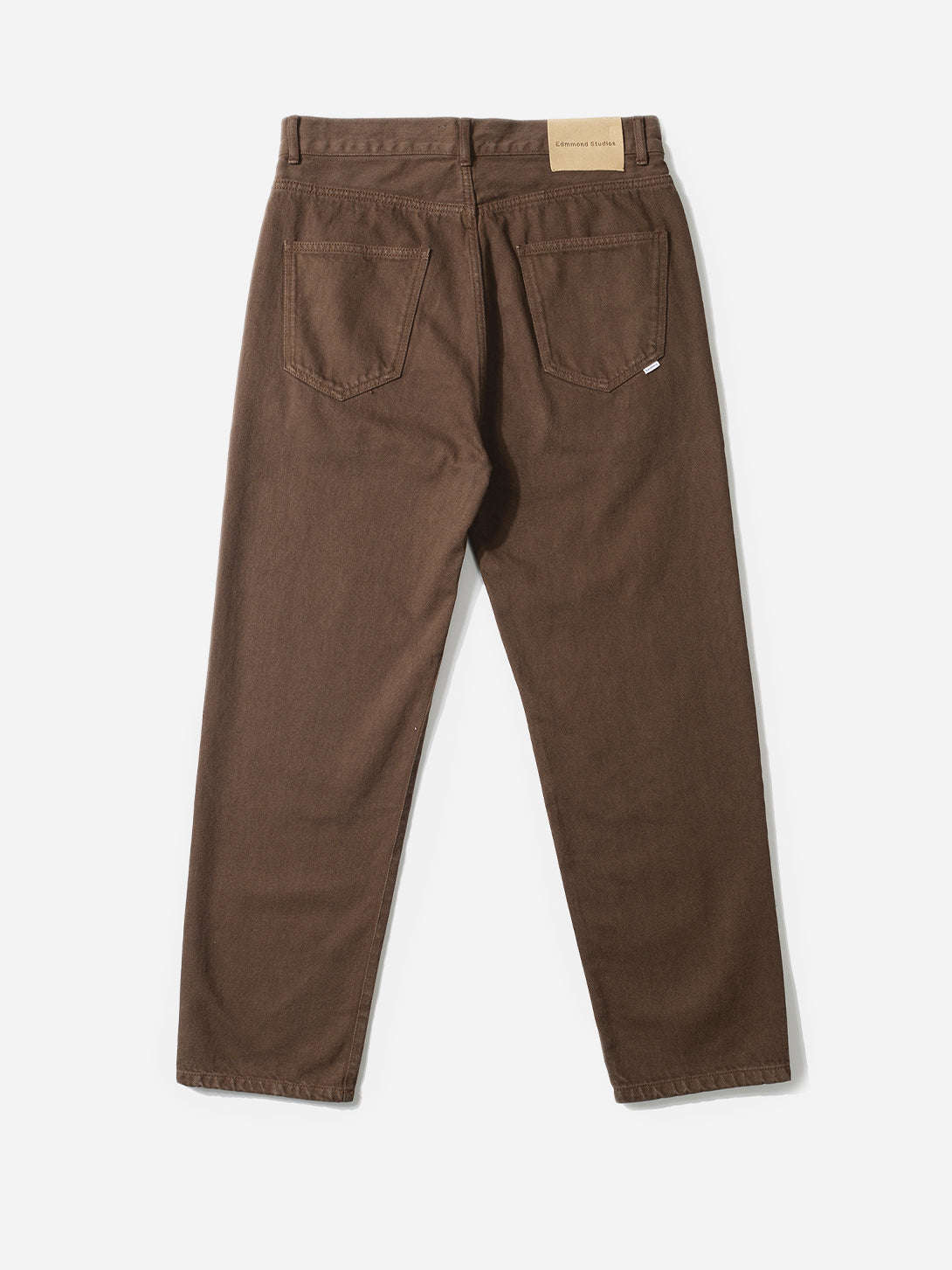 Plain Chocolate Avail Pant Mens Edmmond Studios Brown Trouser Pants 