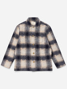 Navy Ormiston Jacket Mens Kestin Flannel Jacket