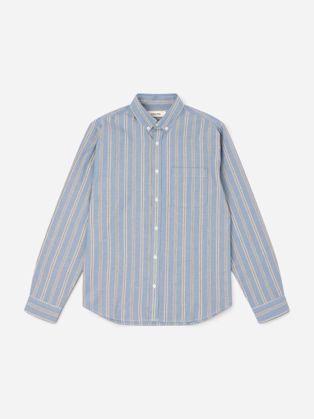 Blue Raeburn Button Down Shirt Mens Woven Shirt Kestin 
