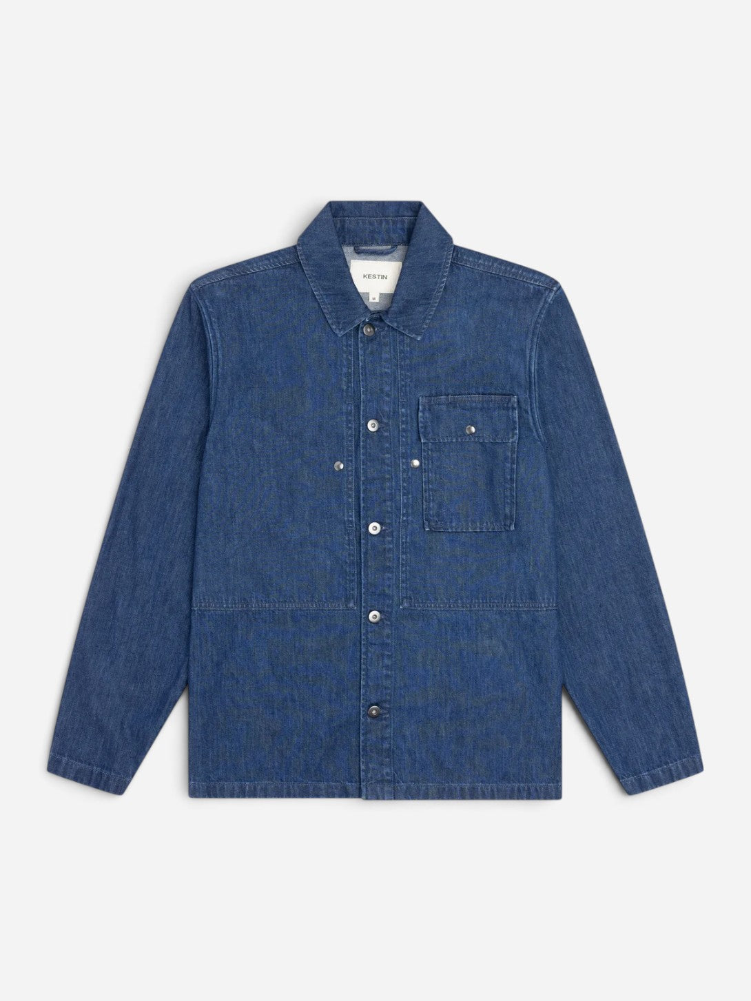 Denim Barra Overshirt Mens Denim Shirt Kestin 