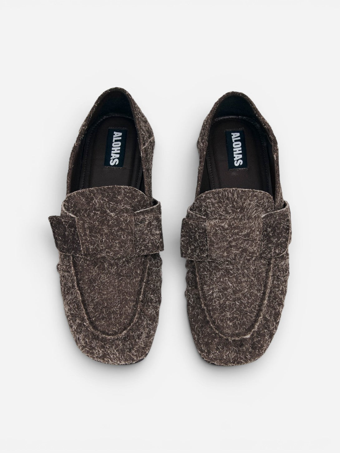 Suede Fuzzy Brown #1 Aeryn Loafers Alohas Loafer Shoes 