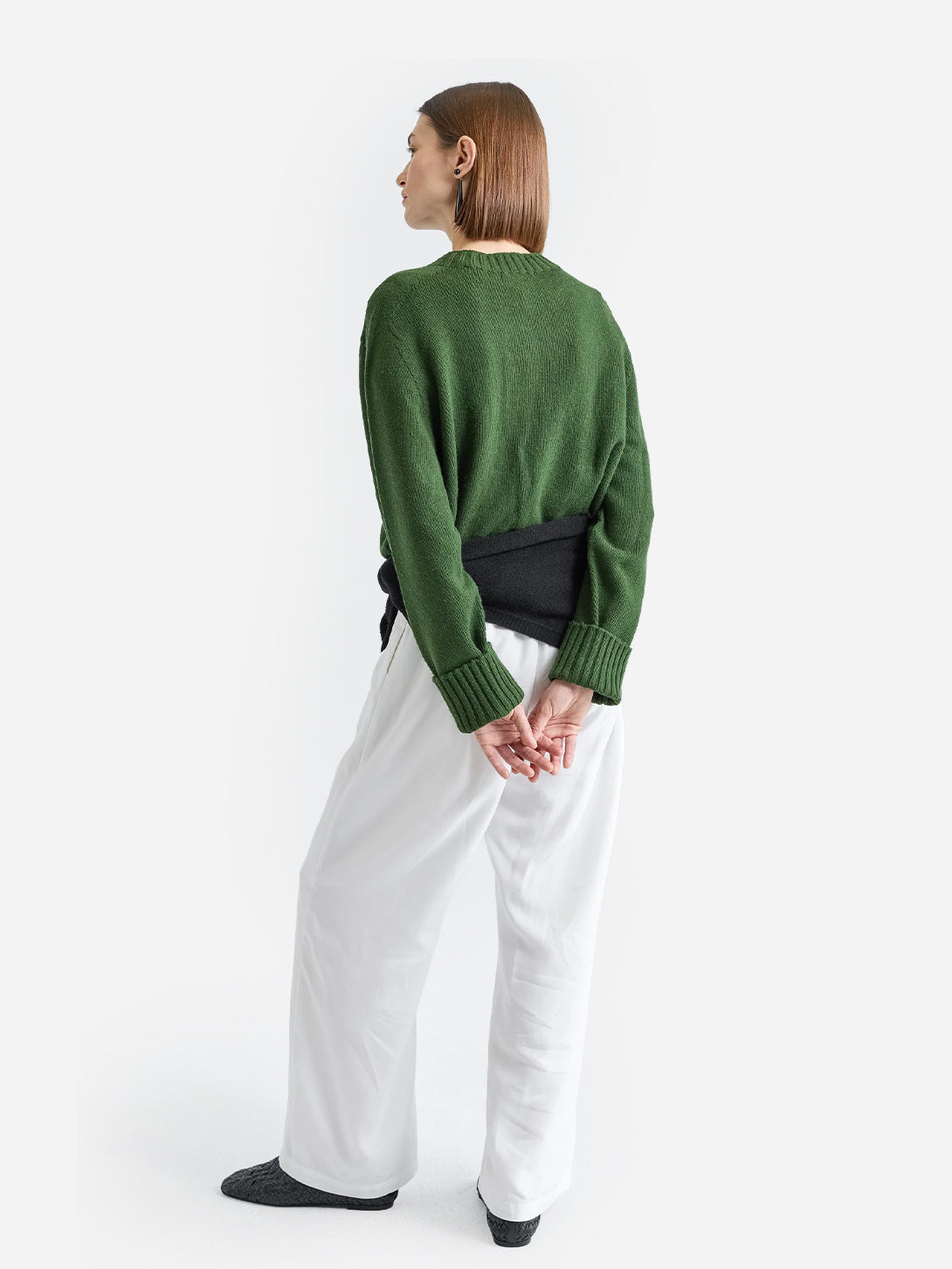 Green Knit Cardigan Womens Button Up Green Cardigan Almina Concept 