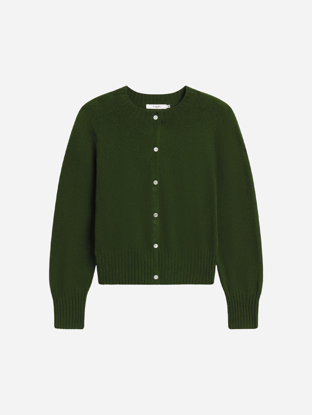 Green Knit Cardigan Womens Button Up Green Cardigan Almina Concept 