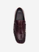 Burgundy Aven Rift Loafers Alohas Burgundy Leather Loafer Shoes 
