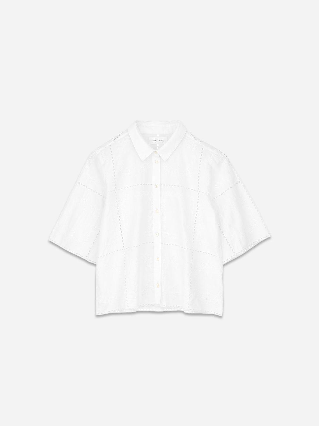 White Anemone Shirt Skall Studio Womens Lightweight Top 