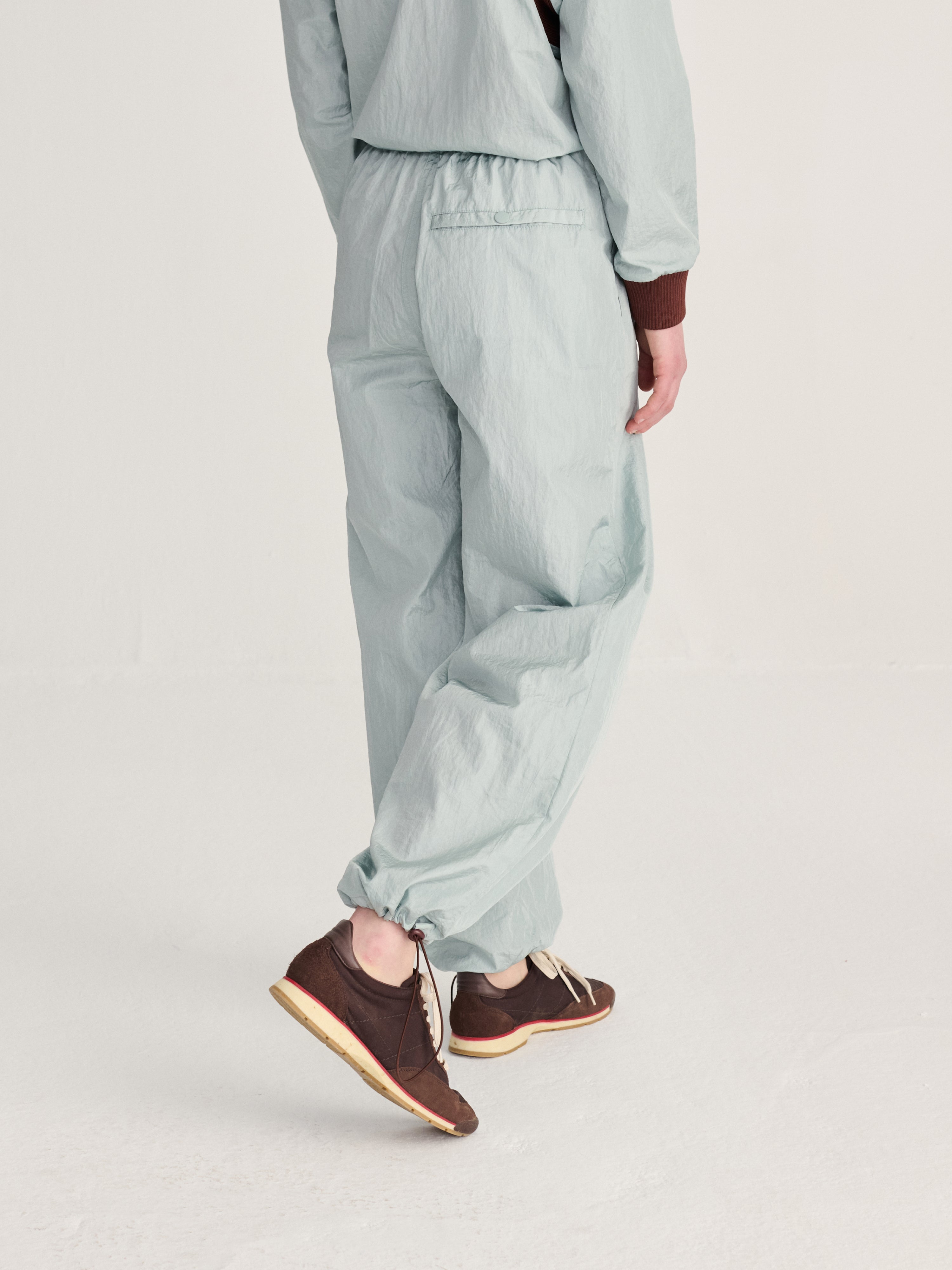 Light Blue Windbreaker Light Pants Womens Relaxed Fit Pants Bobo Choses 