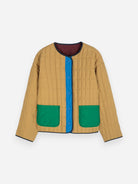 Multicolor Reversible Quilted Jacket Womens Bobo Choses Outerwear 