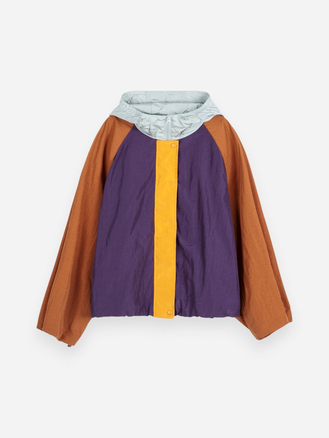Brown Color Block Track Jacket Womens Color Block Jacket Bobo Choses 