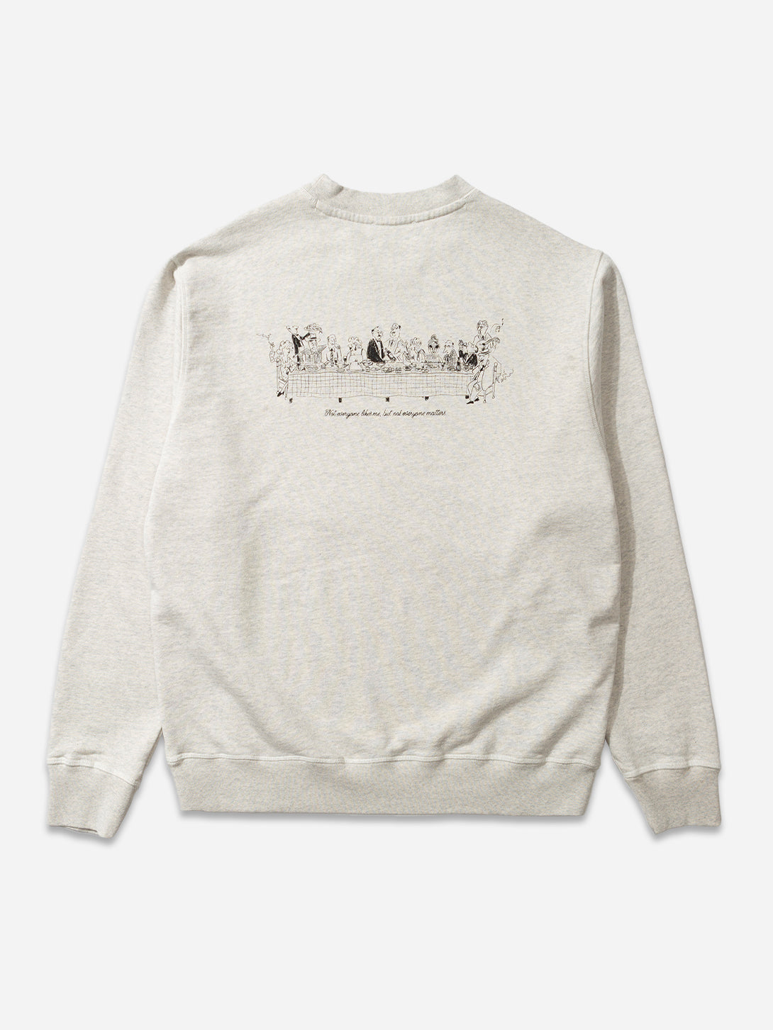 Plain Light Grey Melange Banquet Hall Crewneck Mens Crewneck Pullover Sweatshirt Edmmond 