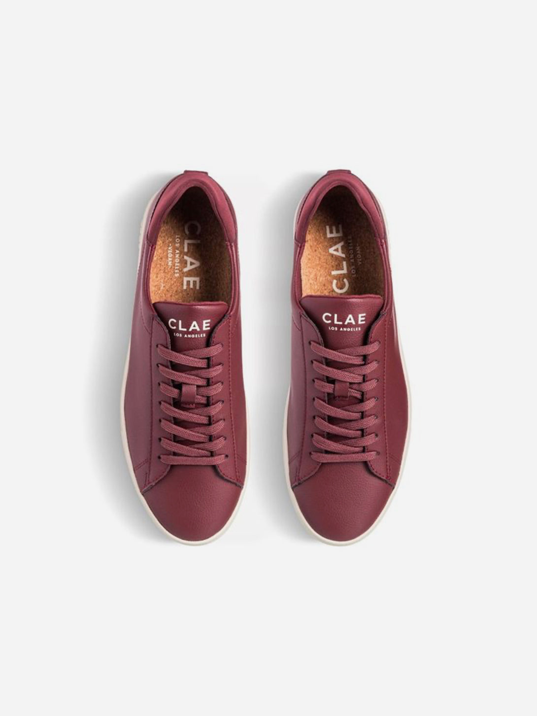 Bordeaux Grape Bradley Clae Sneakers Clae Los Angeles Shoes Fall Winter Clae Collection 