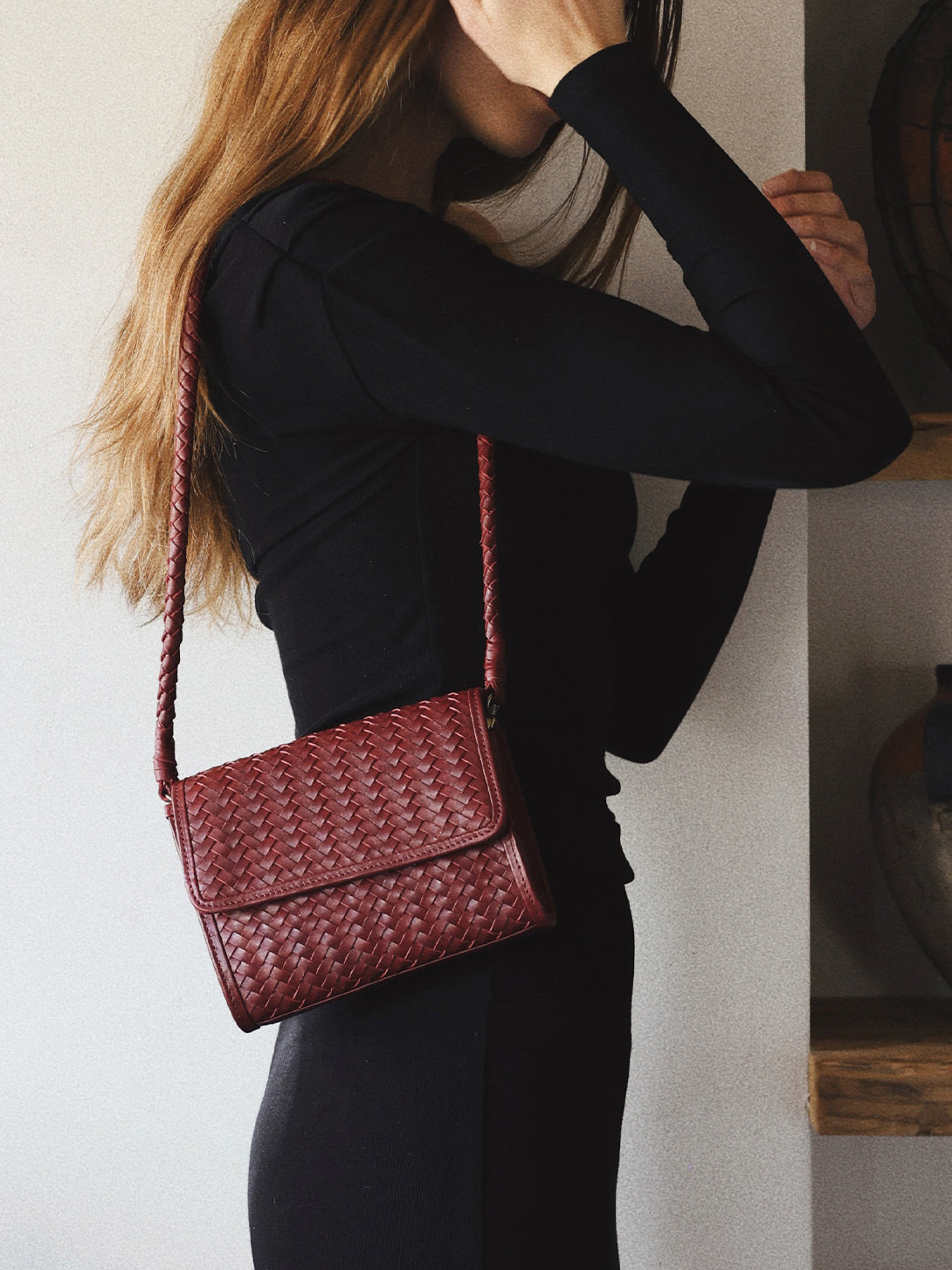 Rouge Arden Clutch Short Bembien Womens Small Shoulder Bag Compact Travel Bag 