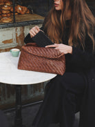 Sienna Cheri Bag Bembien Woven Leather Hand Bag 