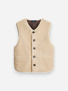 Ecru Fusil Womens Button Up Vest Soeur Clothing
