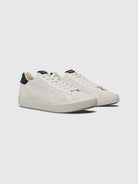White Navy Cactus Bradley Knit Clae Sneakers Clae Footwear Los Angeles 