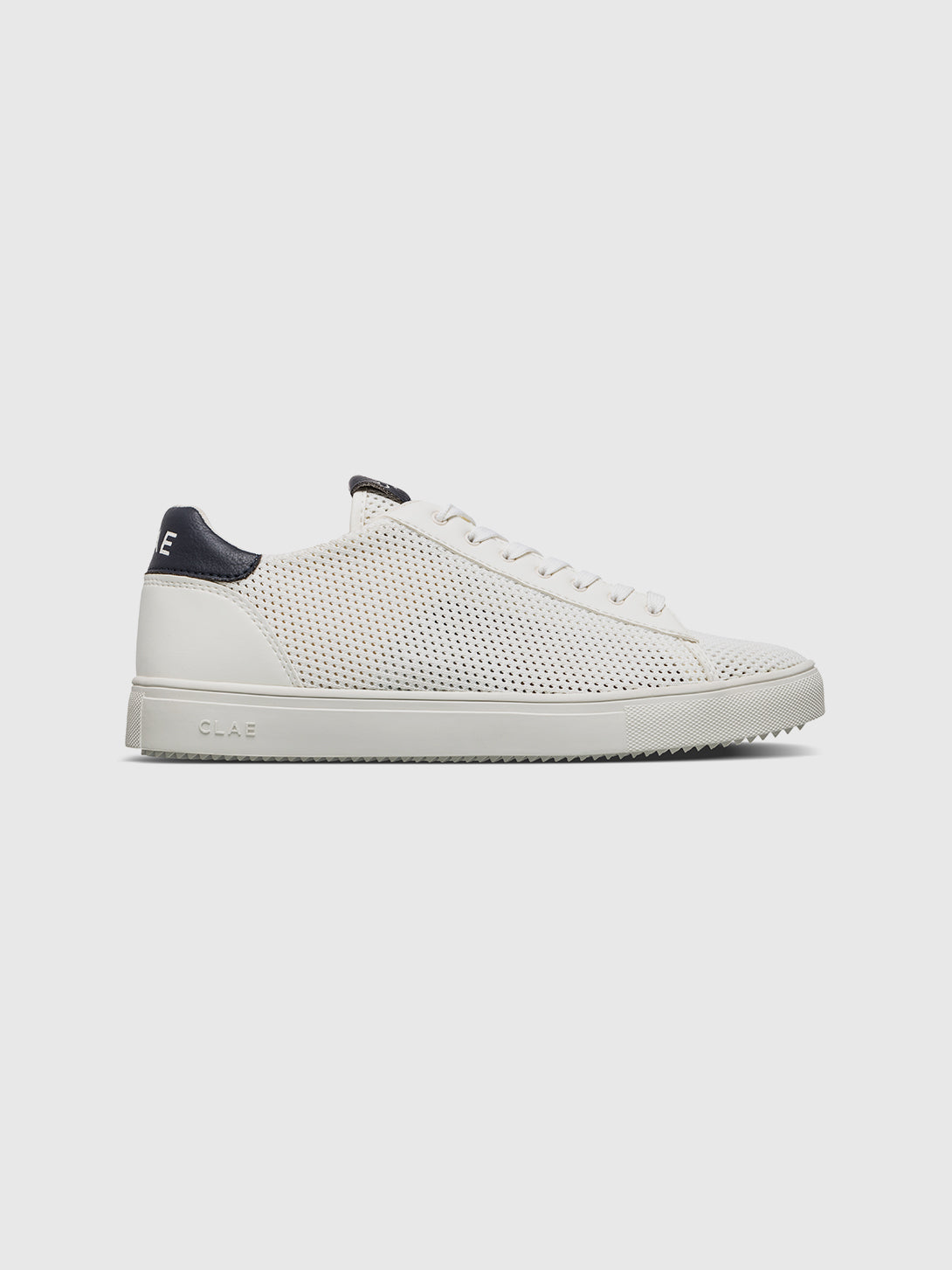 White Navy Cactus Bradley Knit Clae Sneakers Clae Footwear Los Angeles 