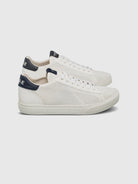 White Navy Cactus Bradley Knit Clae Sneakers Clae Footwear Los Angeles 