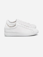 Triple White Leather Bradley Essentials Clae Los Angeles Sneakers Tennis Shoe All White Shoe 