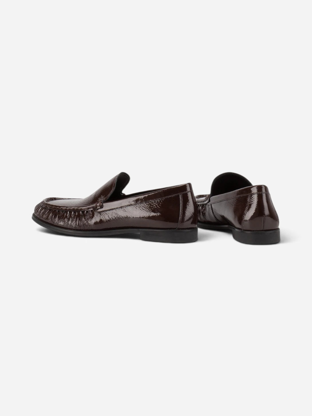 Chocolate Brandi Womens Brown Leather Vagabond Shoe