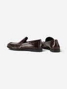 Chocolate Brandi Womens Brown Leather Vagabond Shoe