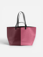 Burgundy/Pink Pratique XM Cahu Tote Bag 