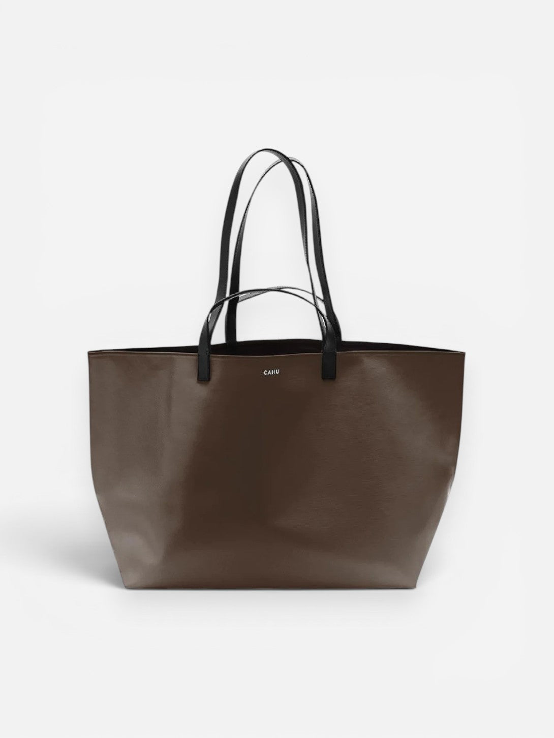 Brown Pratique M Cahu Tote Bag Brown 