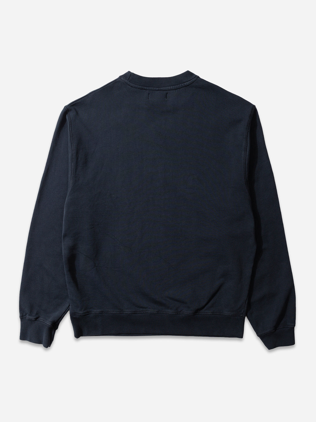Plain Navy Cassette Crewneck Mens Graphic Pullover Crewneck Sweatshirt Edmmond 