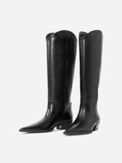 Black Cassie Tall Boots Womens Vagabond Boot 