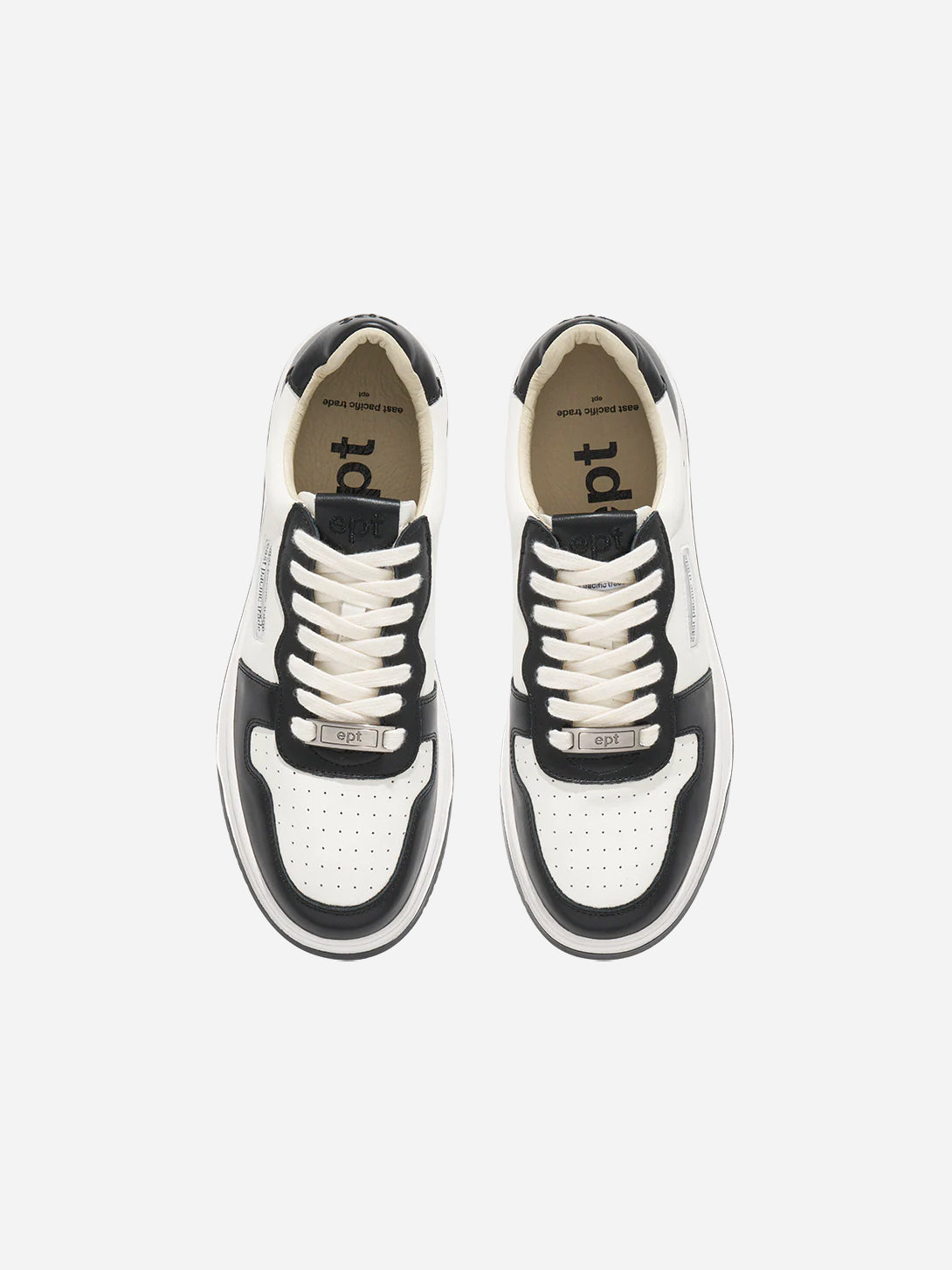 Black/White Court East Pacific Trade Shoes 