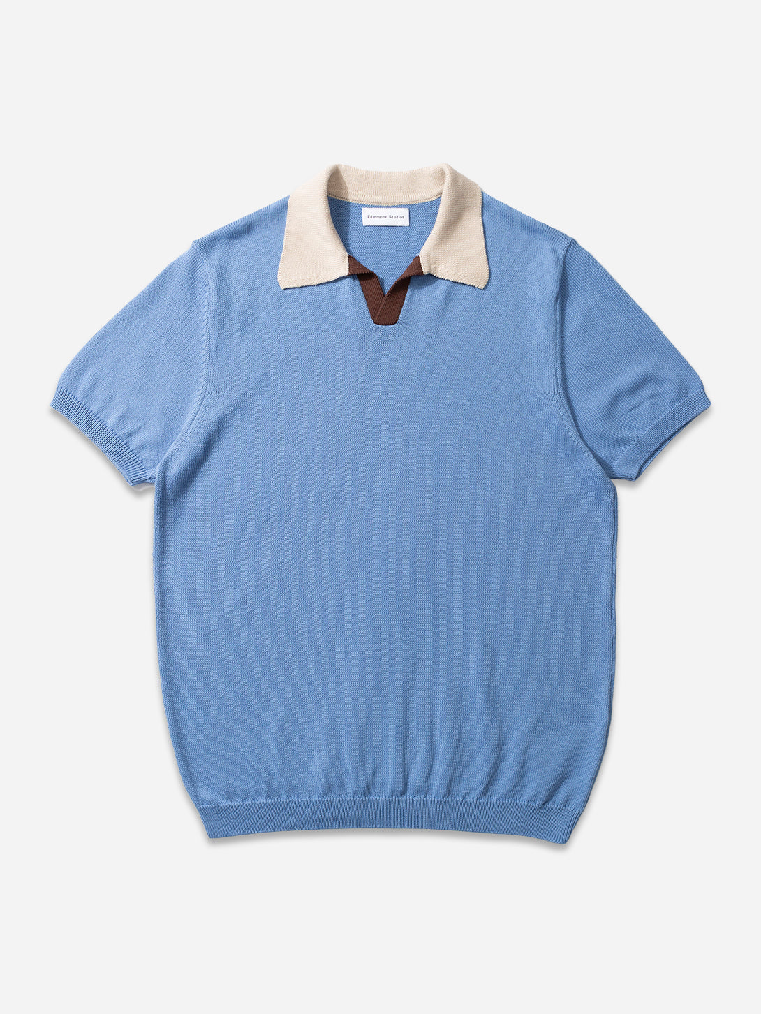 Plain Steel Dinners Polo Mens Knit Polo Shirt Edmmond 