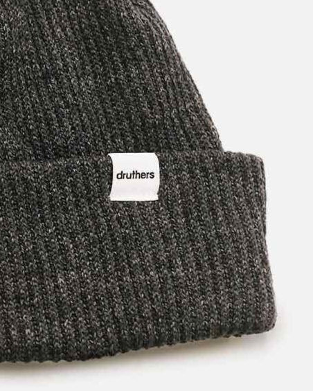 Charcoal ONS Clothing Men's Druthers Knit Beanie