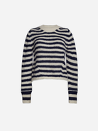 NavyWhite Ava Stripe Sweater Eleven Six Womens Sweater 