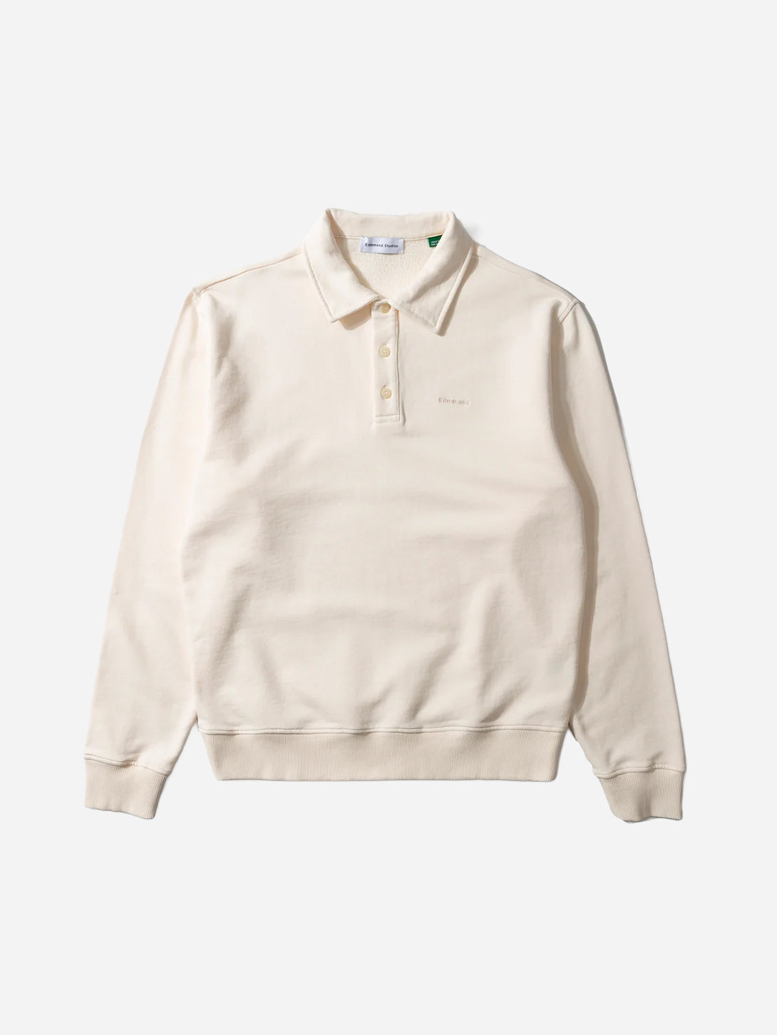 Plain Off White Minilogo Polo Mens Long Sleeve Polo Shirt Edmmond 