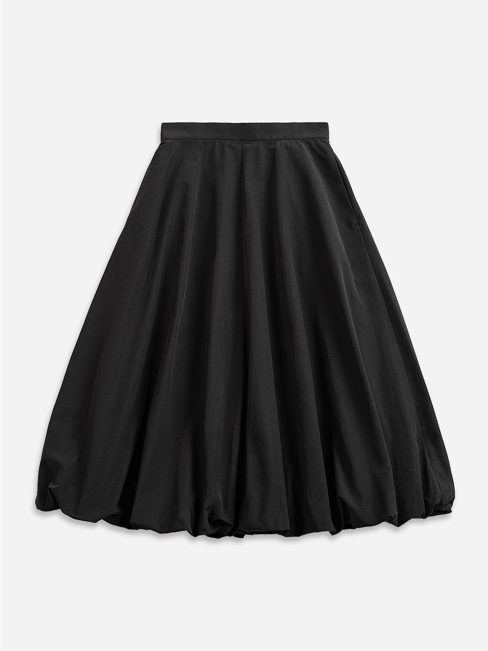 Black Balloon Midi Skirt Future Classics