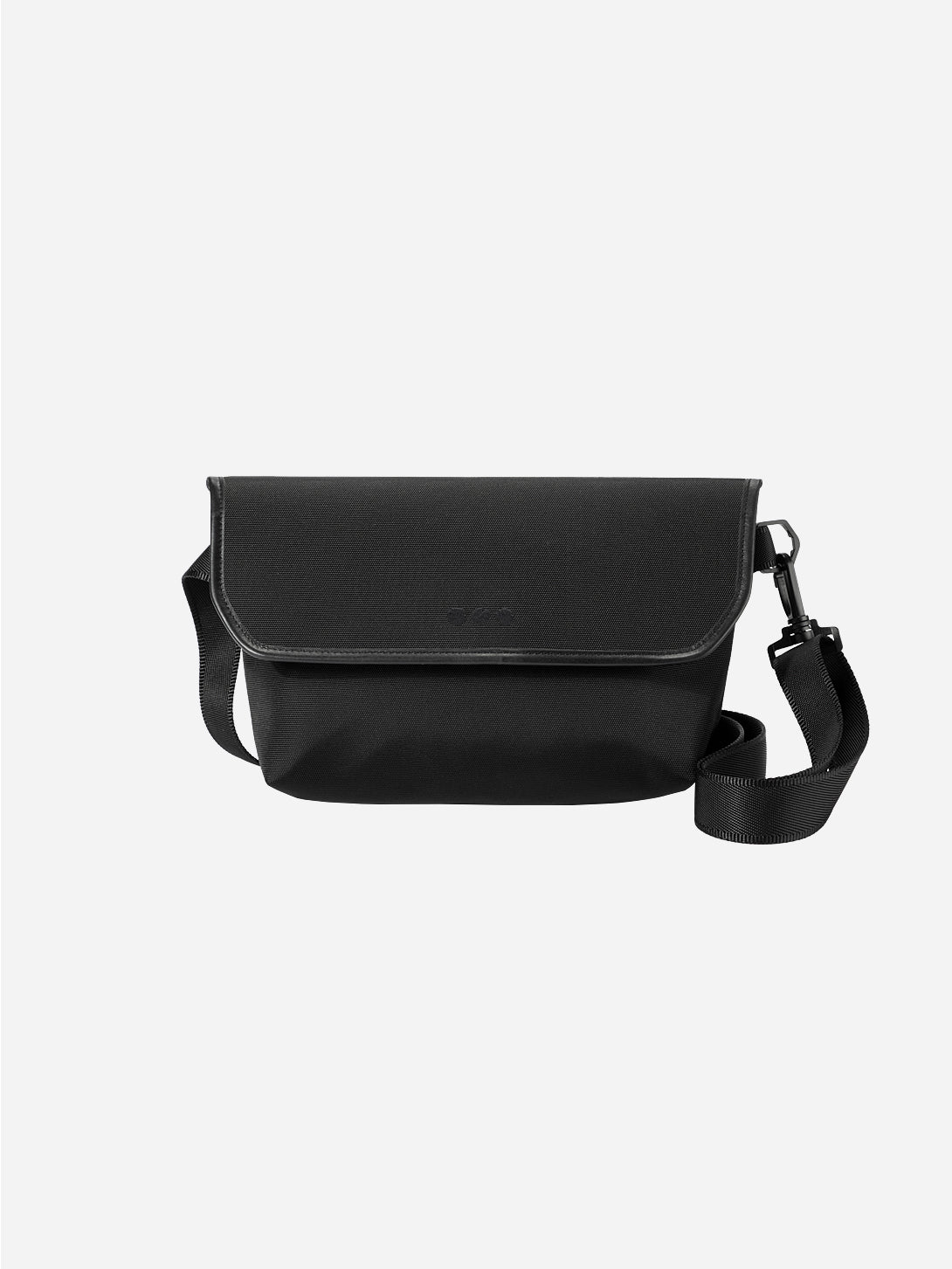 Black All-Things Mini Messenger ONS Clothing Crossbody Waistband Fanny Bag Contemporary Sleek Minimal Functional