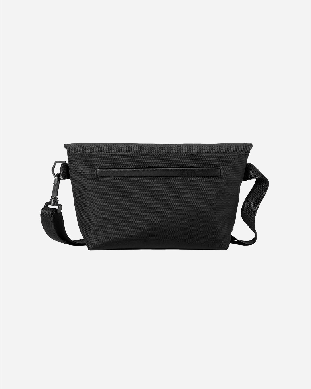 Black All-Things Mini Messenger ONS Clothing Crossbody Waistband Fanny Bag Contemporary Sleek Minimal Functional