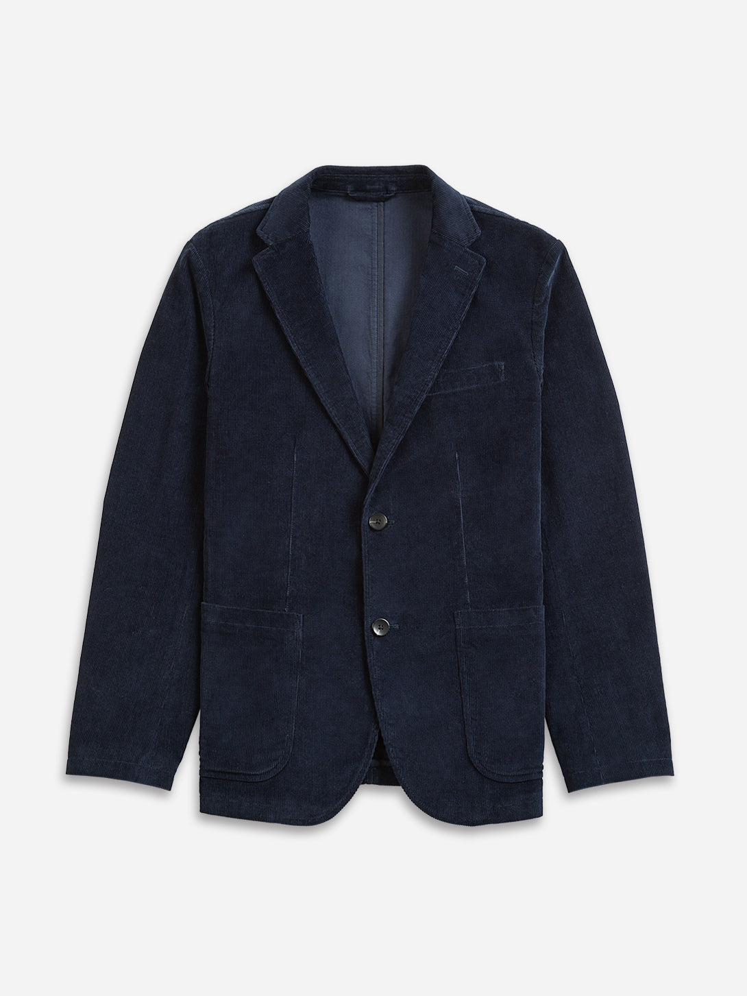 Navy Perry Corduroy Blazer Mens