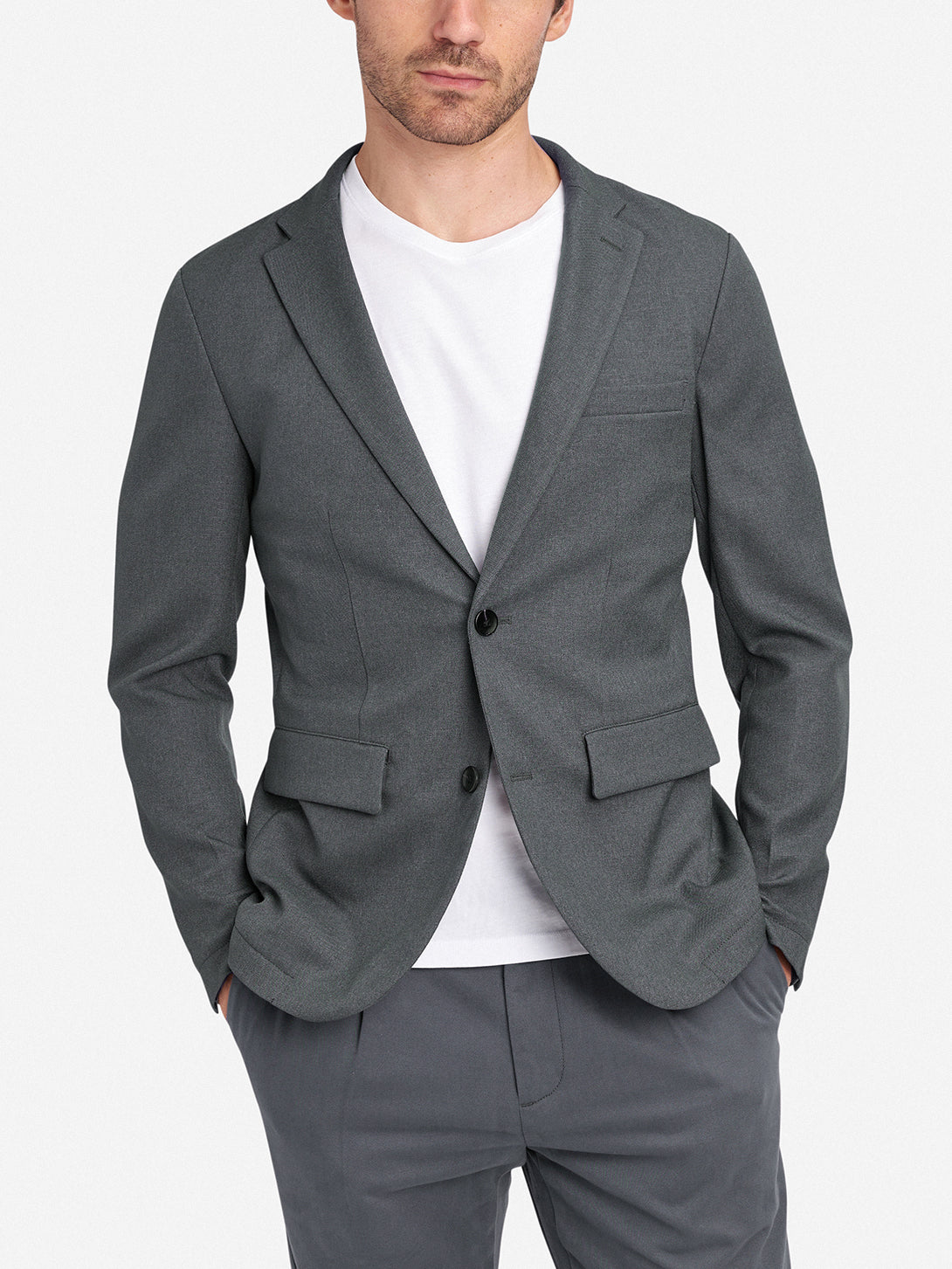 Forged Iron Kent Wool Touch Blazer Mens Soft Heavy Weight Blazer\