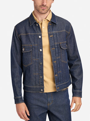 Rinse Indigo Elliot Type-2 Denim Jacket O.N.S Mens Outerwear