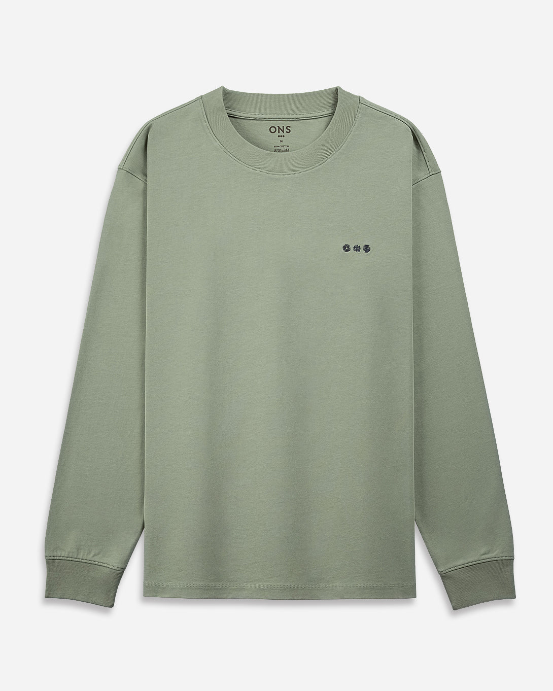 Seagrass Long Sleeve Mens Graphic Tee