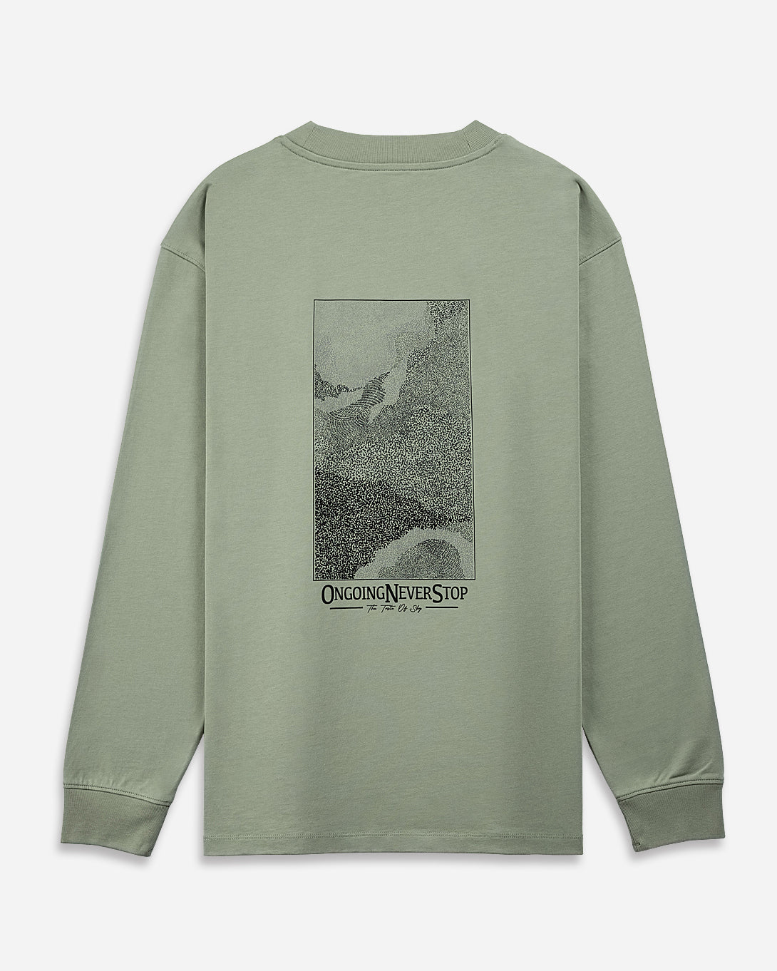Seagrass Long Sleeve Mens Graphic Tee