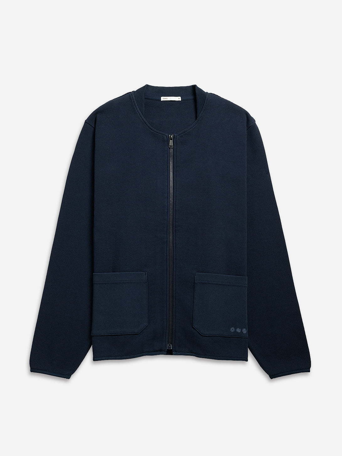 Navy Byron Zip Cardigan Mens O.N.S Outerwear